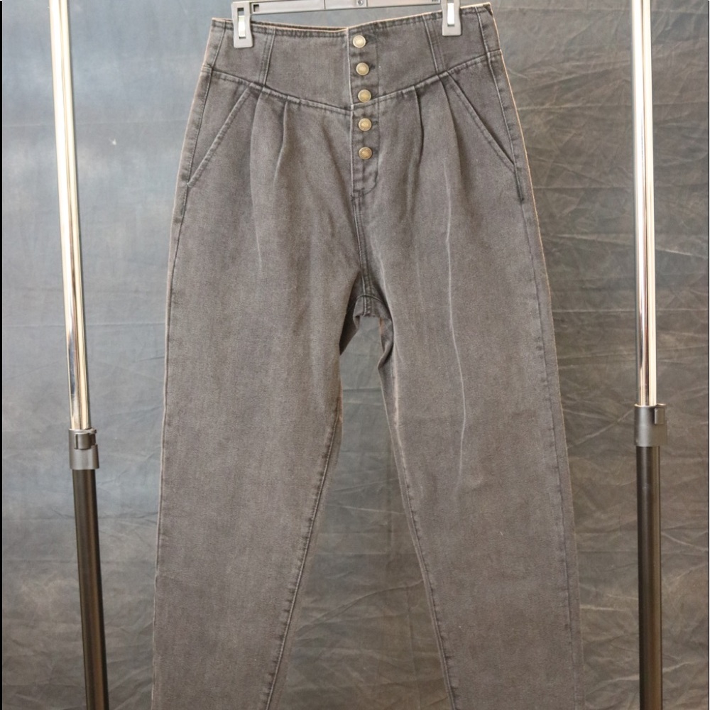 Off Black Balloon Pants